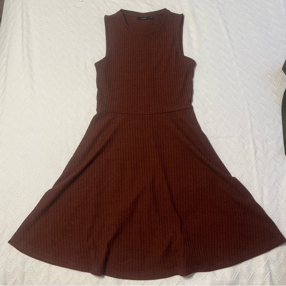 Apartment 9 Rust Color Knit Aline Dress